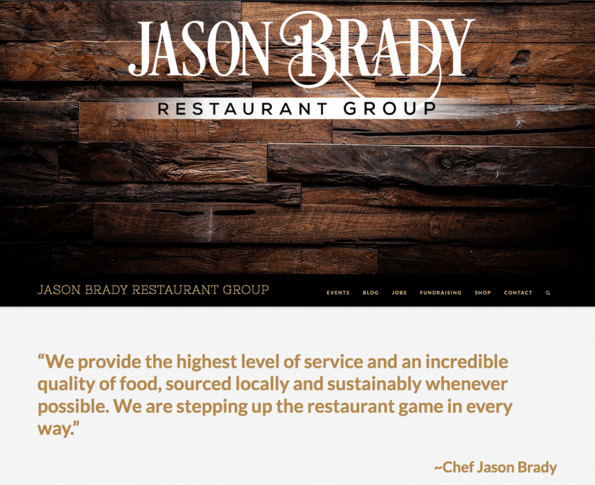 Jason Brady Restaurant Group Richard Creative Agency